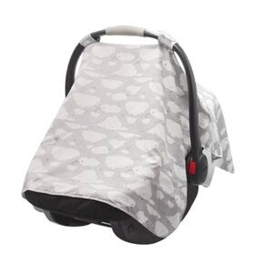 Gray Cloud Pattern goldbug infant car seat canopy